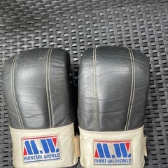 サンドバッグ グローブ付きの画像