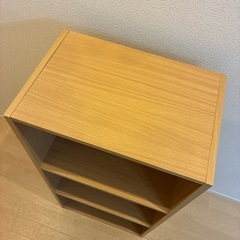 カラーボックス　収納棚の画像