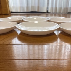 浅皿　皿　白　食器の画像