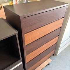 チェスト　タンス　高さ117×幅80×奥39㎝　0201-09の画像