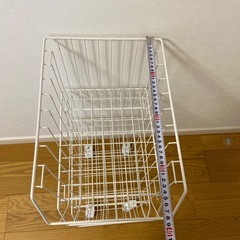 スタッキング収納カゴ 3段 バスケットの画像