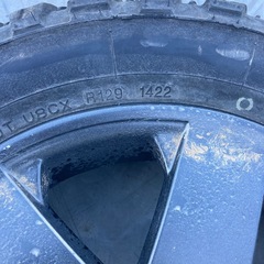 マッドタイヤ　アルミの画像