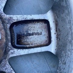 マッドタイヤ　アルミの画像