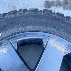 マッドタイヤ　アルミの画像