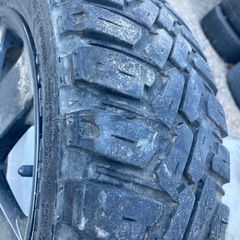 マッドタイヤ　アルミの画像