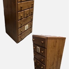 木製　タンス　引き出し7段の画像