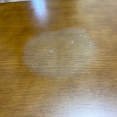 ローテーブルお譲りします。表面にキズ、変色ありです。の画像