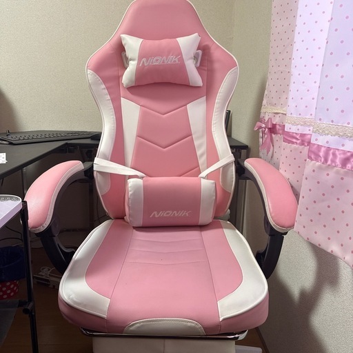即受け渡し限定で今の価格！値段はまた戻します。ゲーミングチェア  オフィス、ゲーム等に