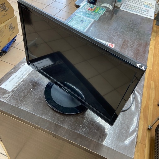SHARP 19型液晶テレビ【リサイクルフカツ岡崎倉庫店】260201YS-2