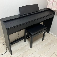 【2023年製】CASIO 電子ピアノ Privia PX-770BK YAMAHA椅子付き の画像