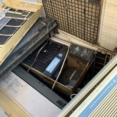 【商品説明編集済み】ジャンクのエアコン 4台　全て持って行ってくれる方　銅屑 鉄屑　茨城県稲敷市江戸崎 の画像