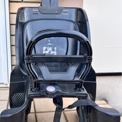 ブラック チャイルドシート後ろ乗せの画像