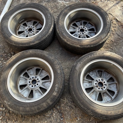 ENKEI製 スバル フォレスター 純正 17インチ ホイール toyo　225/60R17 4本セット★ BRレガシィ アウトバック