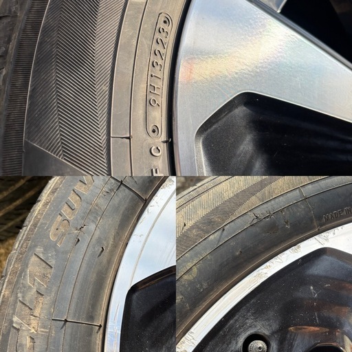 ENKEI製 スバル フォレスター 純正 17インチ ホイール toyo　225/60R17 4本セット★ BRレガシィ アウトバック