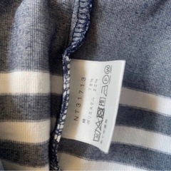 THE NORTH FACE ストライプTシャツの画像