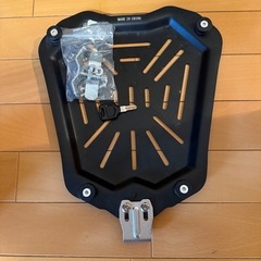 リアボックス トップケース 大容量 55L カブ ハンターカブ CT125 クロスカブ スーパーカブ 50 70 90 バイク アルミ ハードケース パーツ カスタム ブラック バイク用 汎用 VERSYS-X250 C125 2BJ-JA48の画像