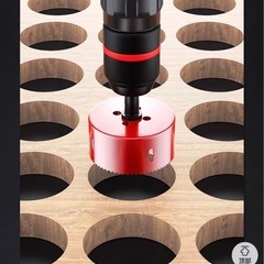 スプリング付きホールソー（穴あけビット）の画像