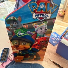 パウ・パトロール 本棚 おもちゃ箱の画像