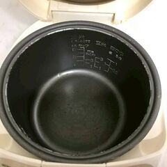 黒ニンニク用【北見市発】ナショナル National 炊飯ジャー SR-LA10 2002年製 5.5合炊き 白 (E3933kshtM)の画像