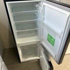 お買得☆美品☆2024年製☆アイリス☆2ドア☆133L☆ブラック色☆激安冷蔵庫☆の画像