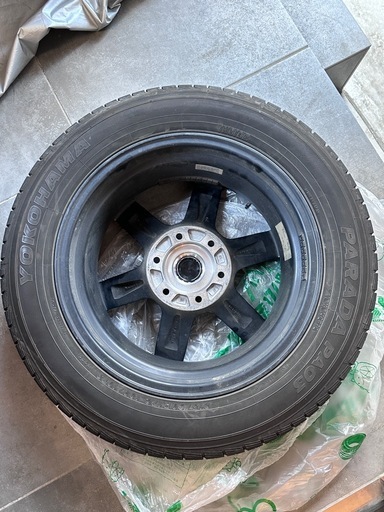 ハイエース用 スペアタイヤ1本 ESSEX EC-17 17インチ + YOKOHAMA PARADA PA03 215/60R17C