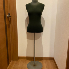 昭和レトロ　トルソー　ボディ　裁縫　緑　グリーンの画像