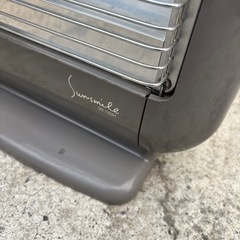 電気ストーブ　喉に優しいスチーム付き　中古品の画像