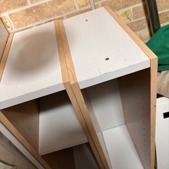 収納ボックス二個の画像