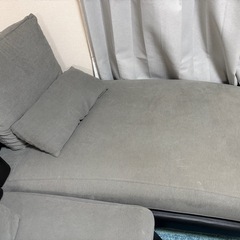 3人掛けL字ソファの画像