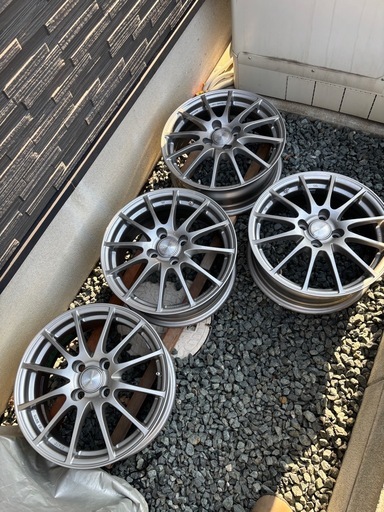 値下げ！BRIDGESTONE　「ECO FORCRS101」  アルミホイール　　