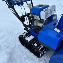 ヤマハ 青の除雪機　YT660ED　整備・動作確認済み。青森県内ご自宅まで無料配達可能です！の画像
