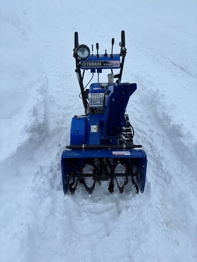 ヤマハ 青の除雪機　YT660ED　整備・動作確認済み。青森県内ご自宅まで無料配達可能です！
