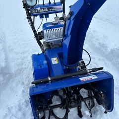 ヤマハ 青の除雪機　YT660ED　整備・動作確認済み。青森県内ご自宅まで無料配達可能です！の画像