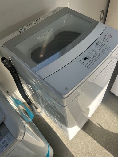 お買得☆美品☆ニトリ☆2023年製☆6kg☆ホワイト色☆激安洗濯機☆