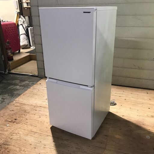 SHARP シャープノンフロン冷凍冷蔵庫 SJ-D15J-W 2023年製 152L 26b菊