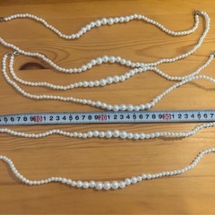 決まりました✩.*˚ フェイクパール ネックレスの画像