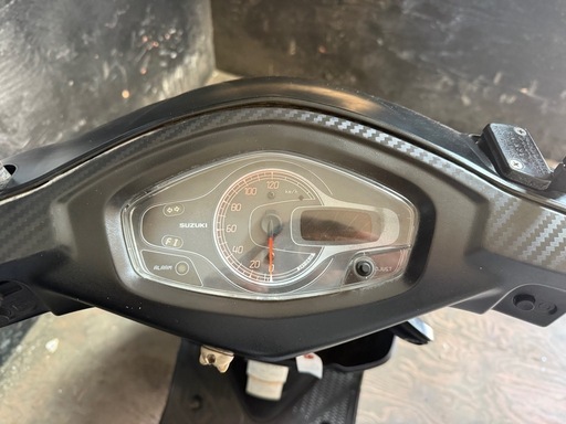 ★支払総額6.8万円★定休日なし！いつでも現車確認可能です！ スズキ アドレスV125S 黒 CF4MA 人気のV125！ Sタイプ！ ４ストインジェクション！ 集中キー！ サイスタ付き！セキュリティアラーム付き！