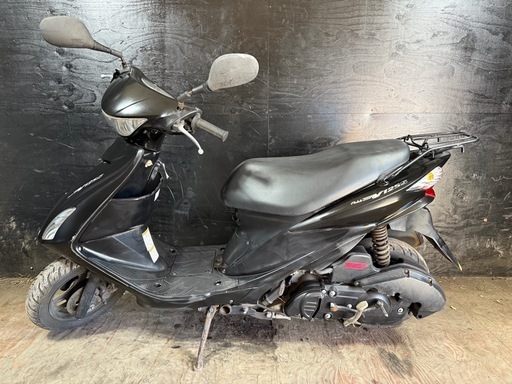 ★支払総額6.8万円★定休日なし！いつでも現車確認可能です！ スズキ アドレスV125S 黒 CF4MA 人気のV125！ Sタイプ！ ４ストインジェクション！ 集中キー！ サイスタ付き！セキュリティアラーム付き！
