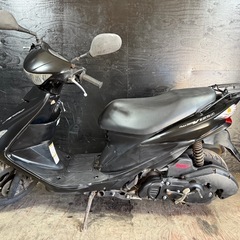 ★支払総額6.8万円★定休日なし！いつでも現車確認可能です！ スズキ アドレスV125S 黒 CF4MA 人気のV125！ Sタイプ！ ４ストインジェクション！ 集中キー！ サイスタ付き！セキュリティアラーム付き！の画像