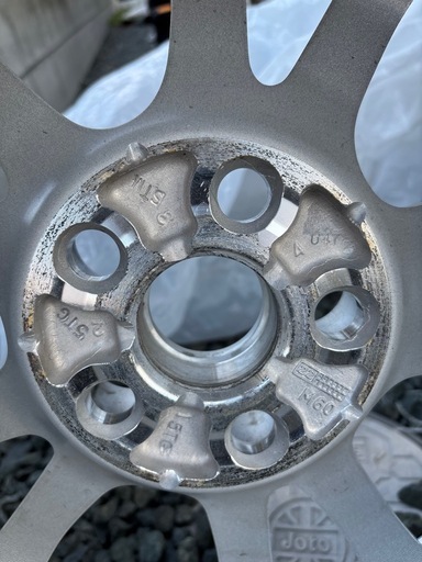 値下げ！トヨタ純正 15インチ アルミホイール 4本 プリウス ウィッシュ等 15×6.5J +40 PCD100 5穴
