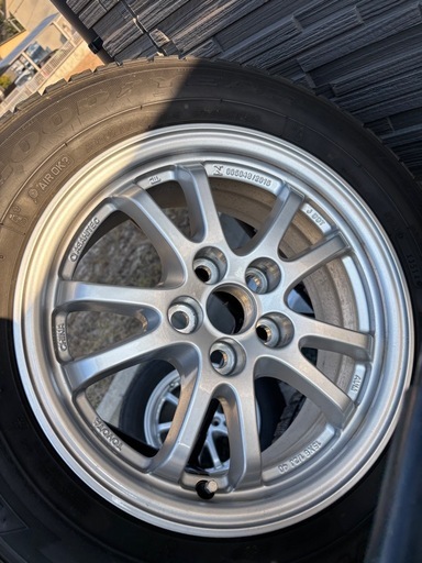 値下げ！トヨタ純正 15インチ アルミホイール 4本 プリウス ウィッシュ等 15×6.5J +40 PCD100 5穴
