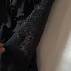 ウール　ロングカーディガン　　コートの画像