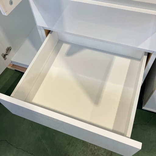 【新品7.5万】マルチタンス(クエスT 100MT WH) ニトリ　クローゼット　ワードロープ　白　引き出し　ホワイト　家具　タンス　