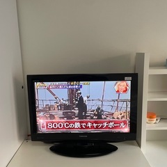 REGZAテレビ＋外付けHDD【無料／引き取り限定／リモコン・説明書あり】 の画像