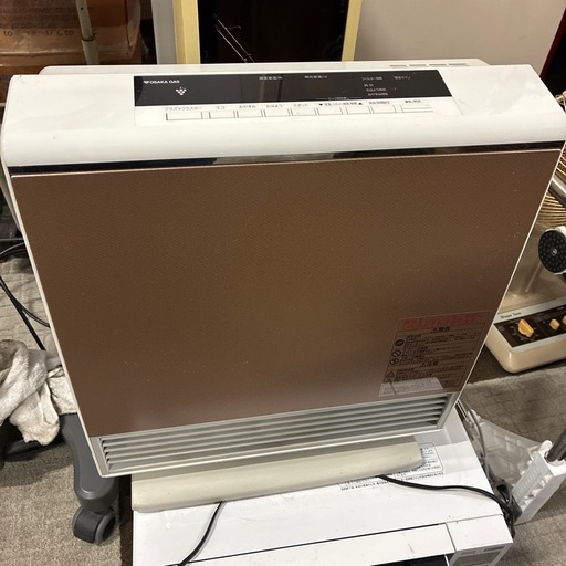 おしゃれ、プラズマクラスター、技術搭載、ガス、ファンヒーターローズメタリック