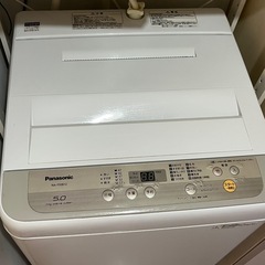 パナソニック　洗濯機の画像