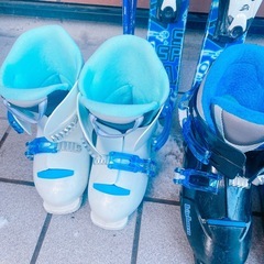 スキー板 ストック 靴 の画像