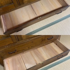 昭和レトロたんす高さ182cmの画像