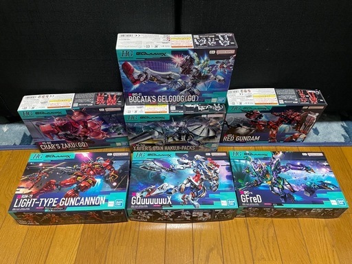 ジークアクス ガンプラ7体セット 新品未開封