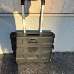 キャリーカート　ワゴン　ブラックの画像